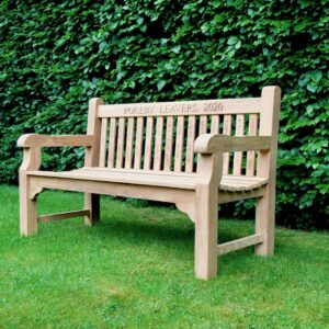 engraved-leavers-bench