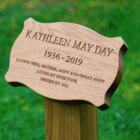 engraved-pillow-shaped-oak-grave-marker