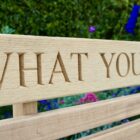 engraved-teak-benches