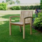 engraved-wooden-garden-chair-makemesomethingspecial.com