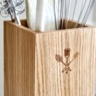 oak-kitchen-utencil-holder