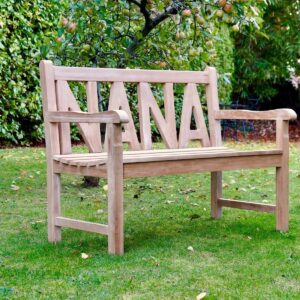 personalised-teak-name-bench