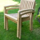 stacking-teak-outdoor-chairs-makemesomethingspecial.com