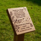 wooden-gree-burial-plaque-makemesomethingspecial.com