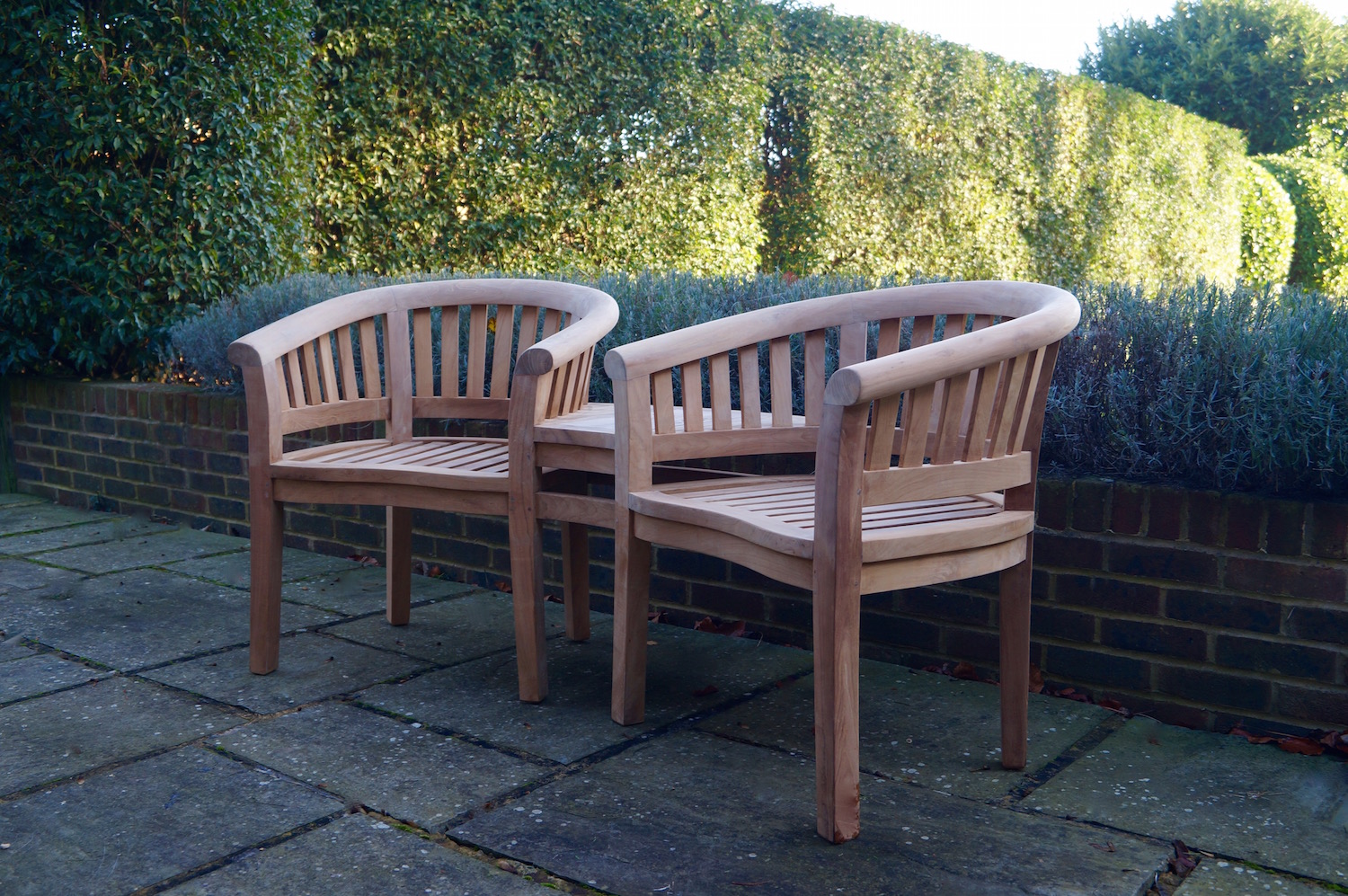 wooden-two-seater-benches-uk-makemesomethingspecial.com